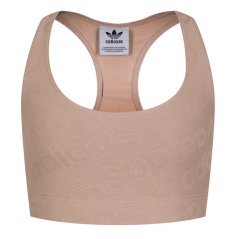 ADIDAS ORIGINALS Adidas Originals Racer Back Crop Top Toasted Sugar