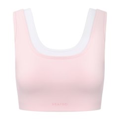 USA Pro USA Pro Mock Layer Bra womens Light Pink