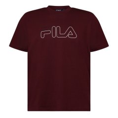 Fila Mens Harrison Graphic Logo T-Shirt Mediterranea