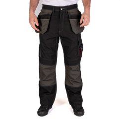 Lee Cooper Holster Pocket Cargo Trouser Mens Black