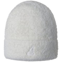 KANGOL Adults Faux Fur Beanies Ivory