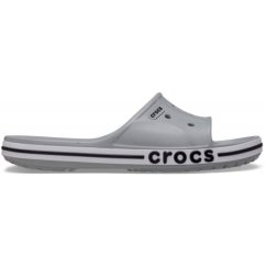 Crocs Men's Bayaband Pool Sliders Light Grey