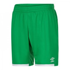 Umbro Premier Football Shorts Juniors Emerald/White