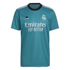 adidas Real Madrid Third Shirt 2021 2022 Adults Blue