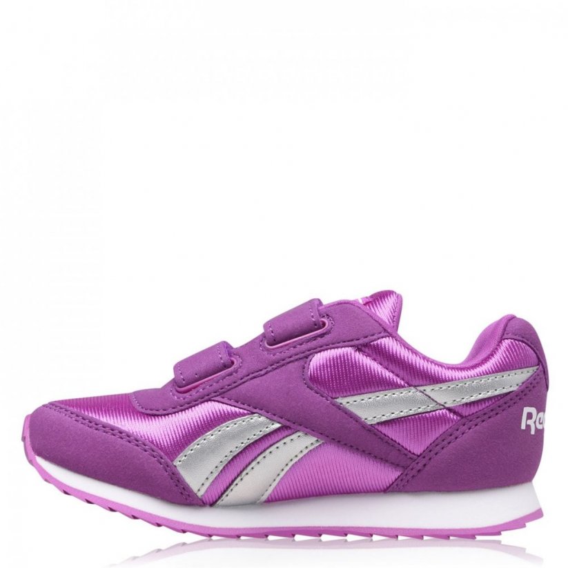 Reebok Jogger RS Child Girls Trainers Violet/Silver