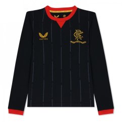 Castore Rangers FC LS T-Shirt Junior Black