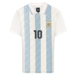 Score Draw Argentina Home Shirt 1994 - Maradona Blue - Maradona