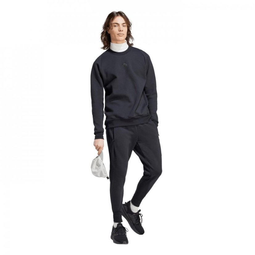 adidas Z.N.E. Crew Sweater Mens Black