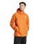 adidas Mens MT Waterproof Jacket Impact Orange