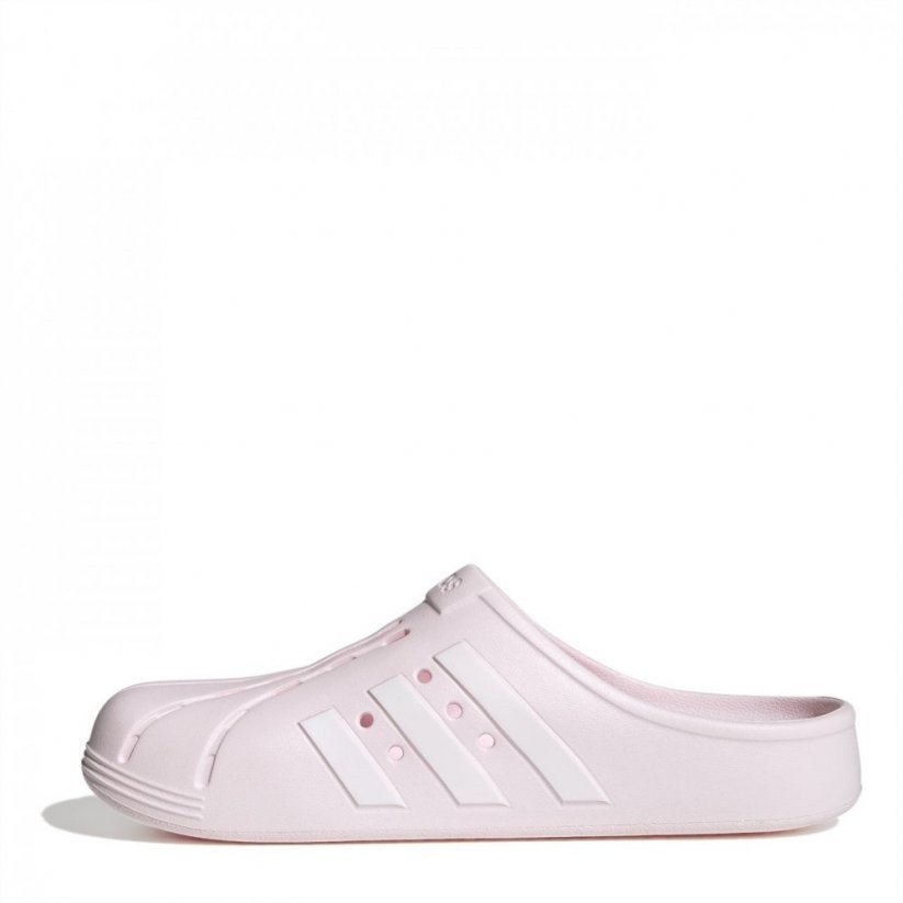 adidas Adilette Clogs Adults Pink/White