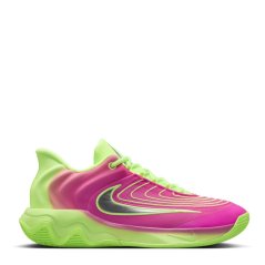 Nike Giannis Immortality 4 Basketball Trainers Adults Lime/Silver