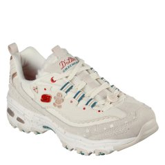 Skechers Women's DLites1 Chunky Trainers Off White