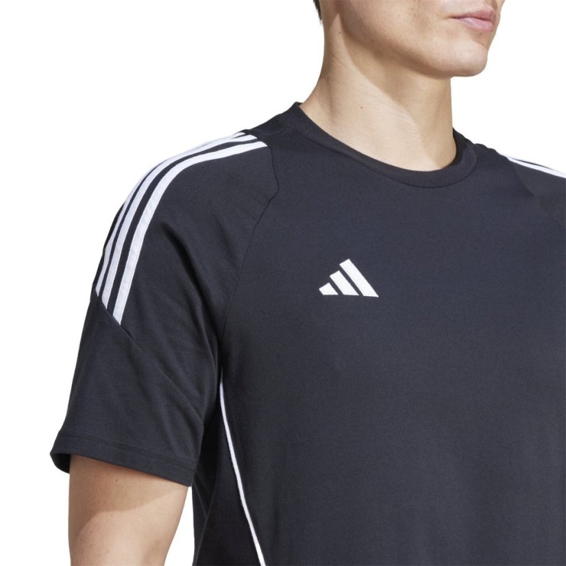 adidas Tiro 24 Sweat pánske tričko Black/White