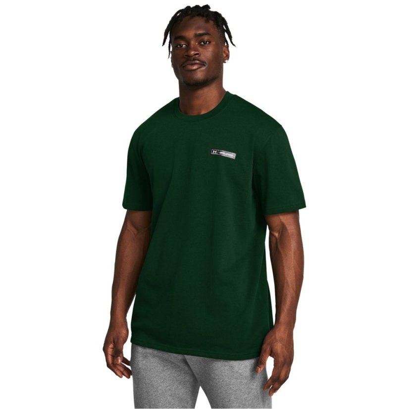 Under Armour Men's Heavyweight Short-Sleeve Performance Gym Top Green