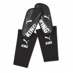 Puma King Sleeve Shin Guard Black/White