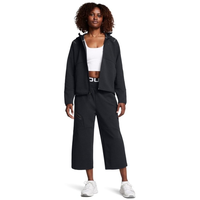 Under Armour Women's Full-Zip Unstop Hoodie Black