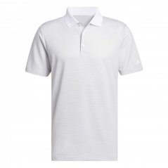 adidas Ottoman Polo Shirt Mens White/Grey Two