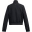 Under Armour Kids' Unstoppable Cropped Moisture-Wicking Performance Training Jacket Black