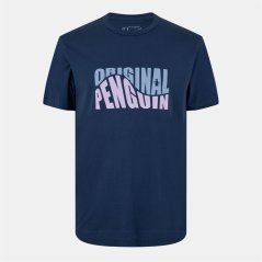 Original Penguin Men's Crew Neck Short Sleeve T-Shirt Yale