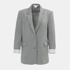 Miso Women's Long Sleeve Blazer Light Grey