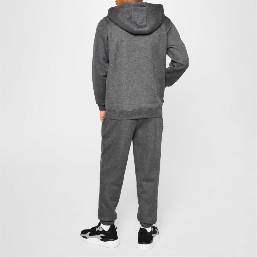 Lonsdale Essential Zip pánská mikina Charcoal M