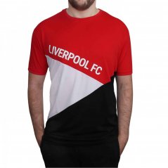 Team Liverpool F.C Team Kids Poly T-Shirt Red/White