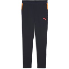 Puma Individual Cup Tracksuit Bottoms Juniors Navy/Orange