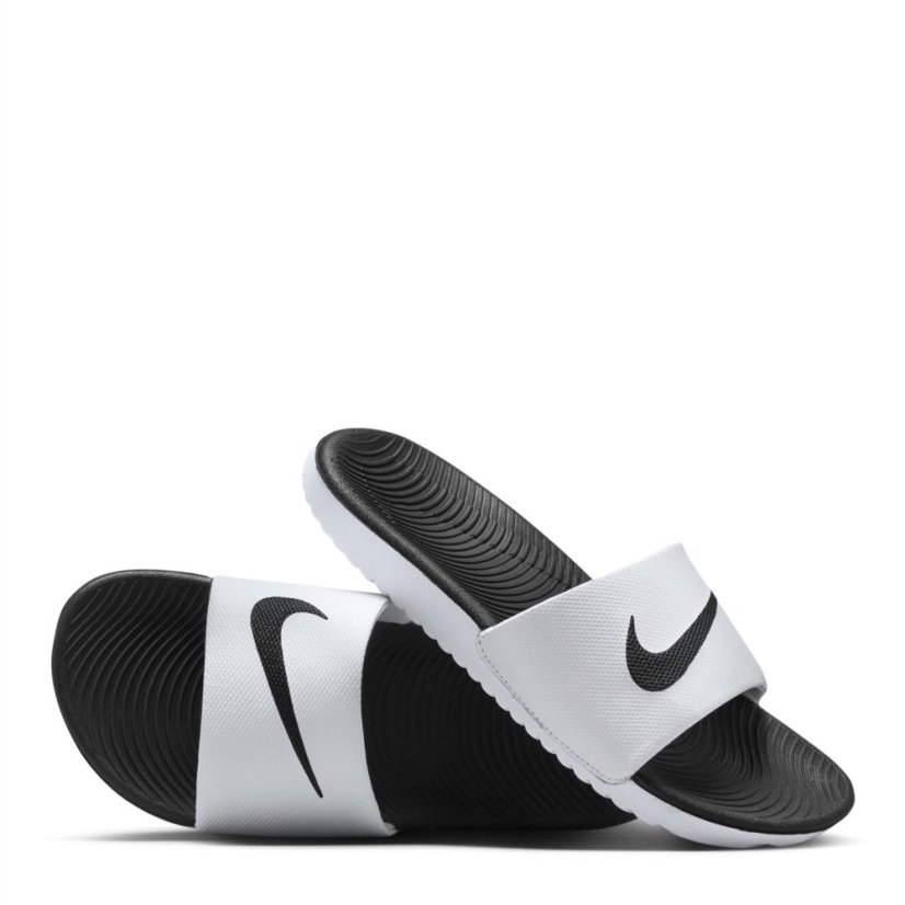 Nike Kawa Kids' Slide White/Black