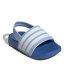 adidas Adilette Estrap Slides Infants Sky/White