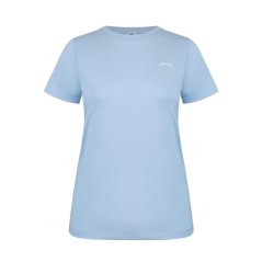 Slazenger Crew Neck Tee Womens Light Blue