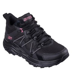 Skechers Women's Classic Low-Top Trainers Black/Black