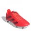 adidas Rugby Junior Soft Ground Boots Red/Blk/Wht