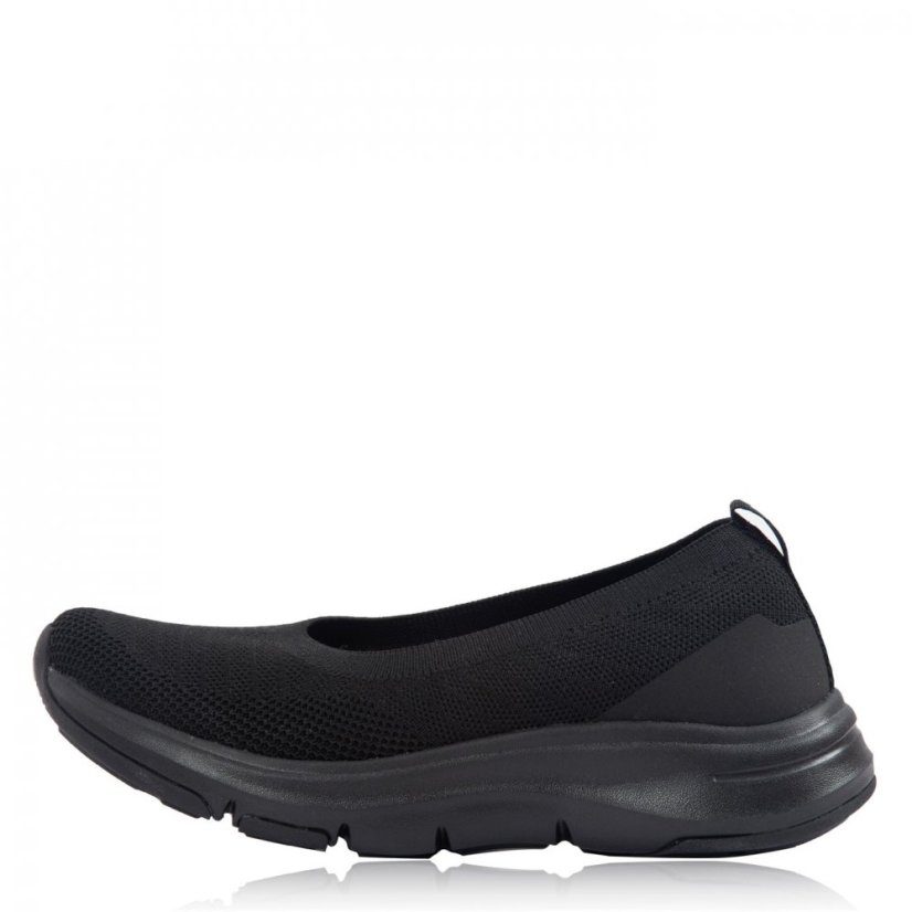 Slazenger Curve Support Ballerinas Ladies Black/Black