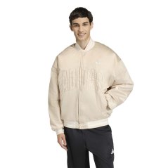 adidas Men's Stadium Managers Jacket Crystal Linen