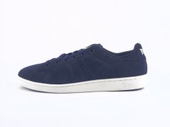 Lonsdale Leyton Leather Mens Trainers Navy Suede