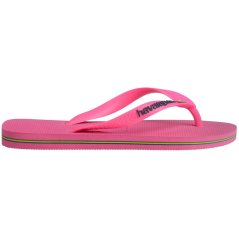 Havaianas Men's Brasil Flip Flops Pink Flux