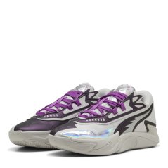 Puma Men's Scoot Zeros II Sterling Basketball Trainers Feather Gray-