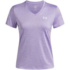 Under Armour Tech™ Twist V-Neck Short Sleeve Womens Transparent