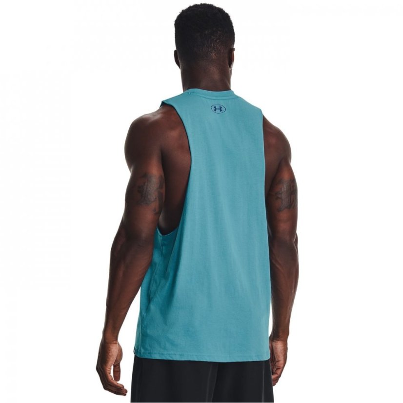 Under Armour Armour PR Bull Tank Top Mens Glacier Blue