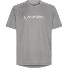 Calvin Klein Performance Performance Logo pánské tričko Sharkskin