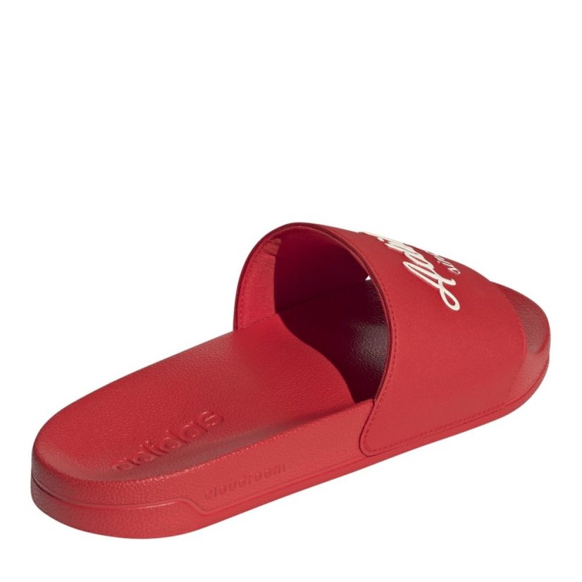 adidas Unisex Kids' Adilette Sliders Vivid Red/White