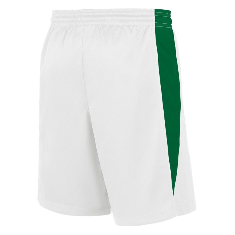 Nike Unisex Kids' Basketball Shorts Wht/Pine Green