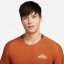 Nike Dri-FIT Trail Men's Short-Sleeve Trail Running Top Dark Russet