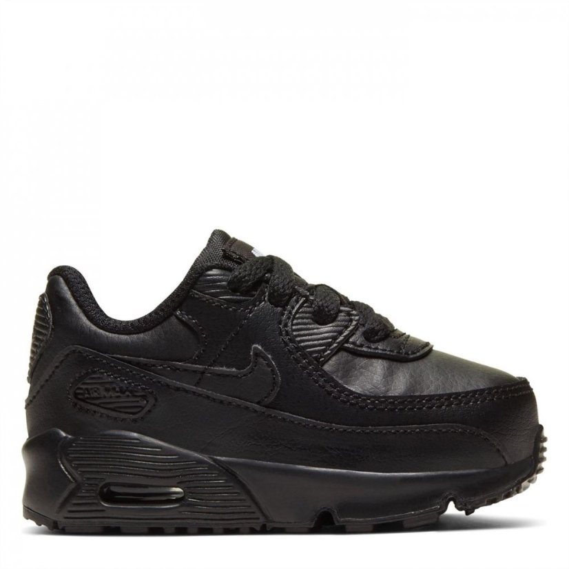 Nike Air Max 90 Trainers Infant Boys Triple Black