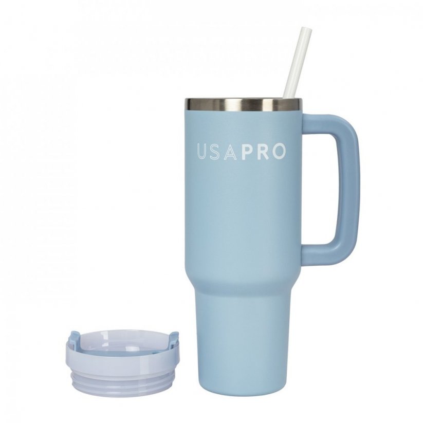 USA Pro Habboo Signature Stainless Steel Travel Cup Brunera Blue