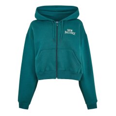 New Balance Womens Trackside Zip Hoodie Navy