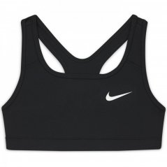 Nike Swoosh Sports Bra Girls Black/White