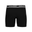 Jack and Jones Jack 3-pack Solid Boxer Briefs Plus Size Mens Black