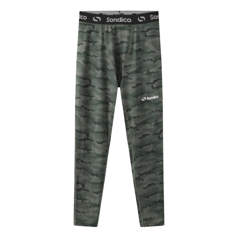 Sondico Core Baselayer Tights Juniors Camo Print