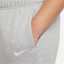 Nike Crop Slim Jogging Bottoms Womens Grey Hth/White